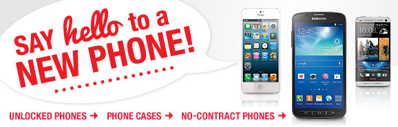Say Hello to a New Phone Say Hello to a New Phone