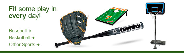 Fit some play in every day! Fit some play in every day!